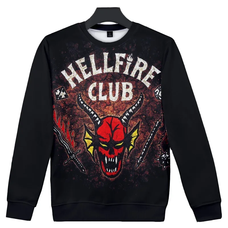 

Толстовки с длинным рукавом и круглым вырезом для мальчиков и девочек