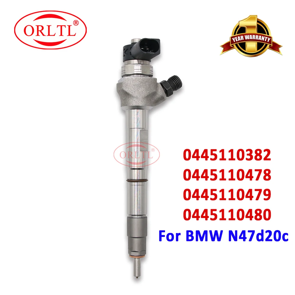 

Новинка 0445110382 Форсунка для дизельного топлива 0445110478 Форсунка для топливного масла 0445110479 0445110480 для BMW N47d20c 781070202 ORLTL