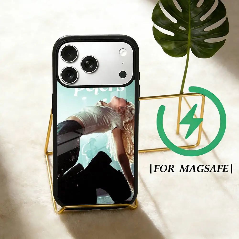 Фото Чехол для телефона Singer M-Maisie Peters для iPhone 17,16,15,14,13,12,Plus,Pro,Max с магнитной беспроводной зарядкой Magsafe №5