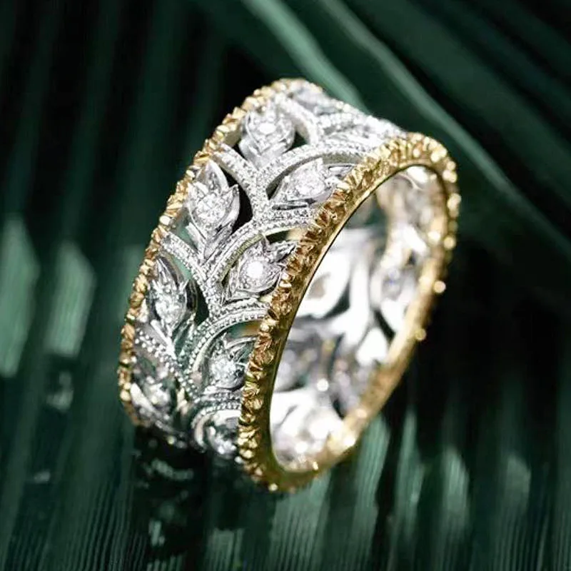 Винтажное модное кольцо в викторианском стиле эпохи из серебра 925 пробы с