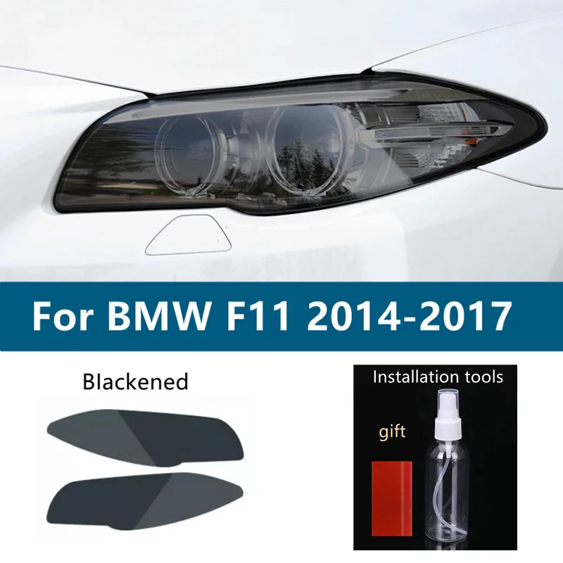 

Для BMW 5 серии F10 F11 G30 G31 F07 GT Автомобильная фара тонировка черная Защитная пленка защита прозрачная ТПУ стикер аксессуары