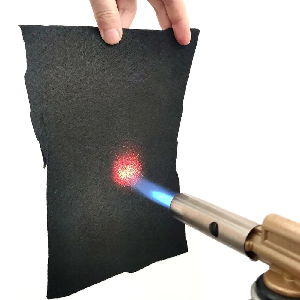 Сварочное одеяло из углеродного волокна фетровый высокотемпературный защитный