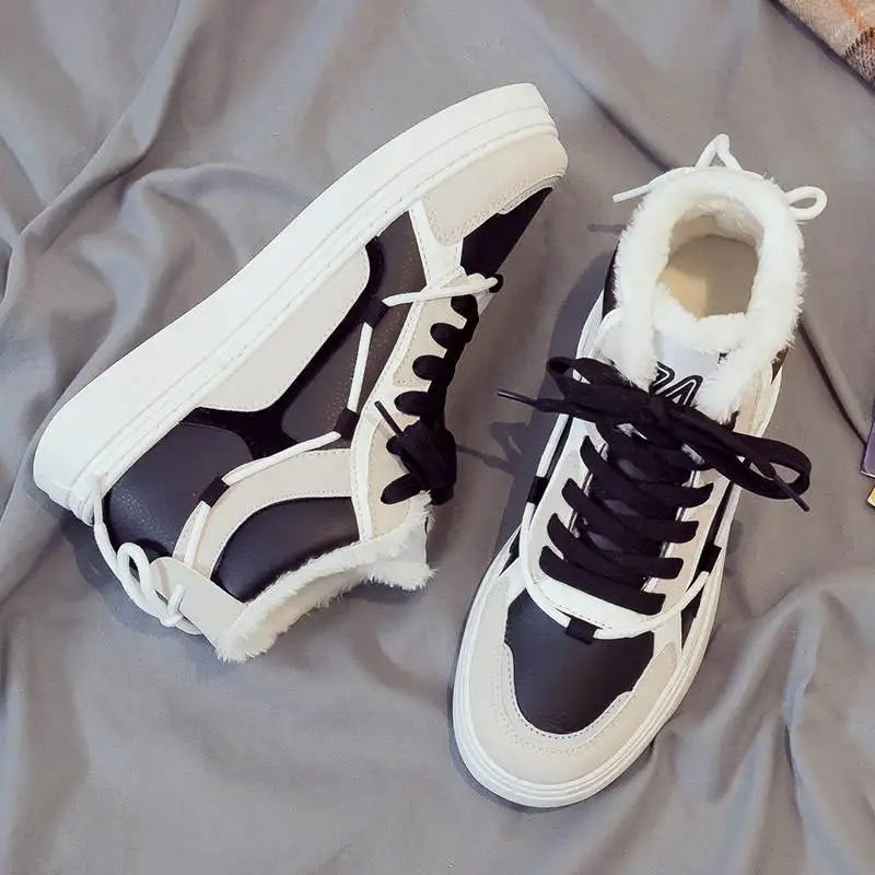 

High Tops Women's Winter Sport Shoes Trainer Ladies Female Running Sneakers Shockproof Women Sports Shoes Kids Sneakers Tennis