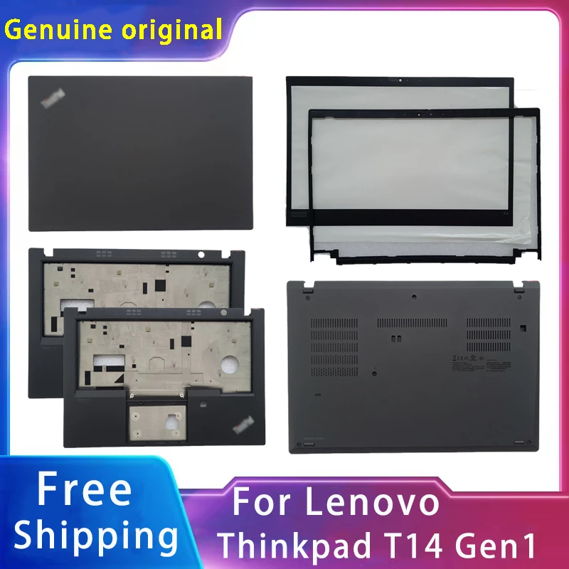 

New For Lenovo Thinkpad T14 Gen1 Shell Replacemen Laptop Accessories Lcd Back Cover/Front Bezel/Palmrest/Bottom AP1J4000400