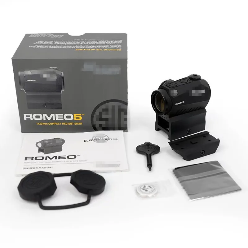 

Ромео 5 Red Dot Sight RO5 1x20 мм компактный 2Moa SOR52010 идеальная копия охотничий страйкбольный прицел с полной оригинальной маркировкой 2021 бренд