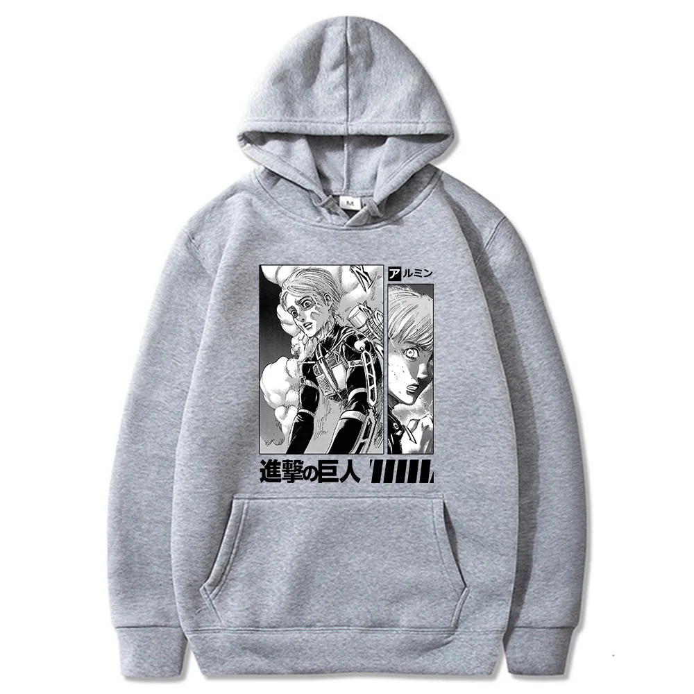 Худи nime Attack on Titan AOT Armin Arlert свитшоты удобный топ пуловеры толстовка одежда |