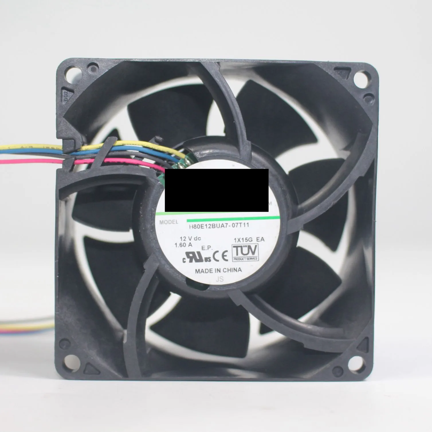 Оригинальный новый 100% рабочий японский вентилятор с тяжелой передачей 8038 8 см 12 в а стандартный объемный 4-проводной охлаждающий вентилятор