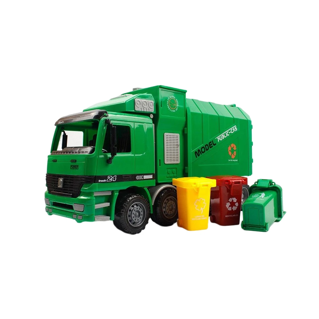 

Нажмите N Play, мусорные банки для автомобиля, водонепроницаемый пластиковый игрушечный мусорный бак с фрикционным приводом