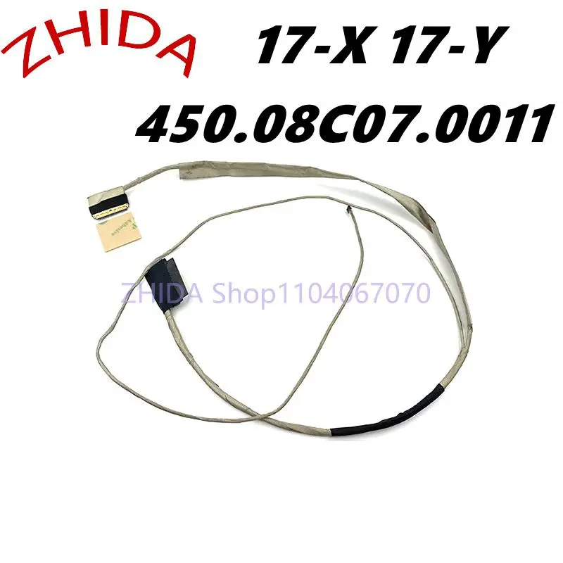 Аксессуары для ноутбуков HP 17-X 17-Y 450.08C07.0011 несенсорный ЖК-кабель NFL17 Lcd EDP CCD-кабель