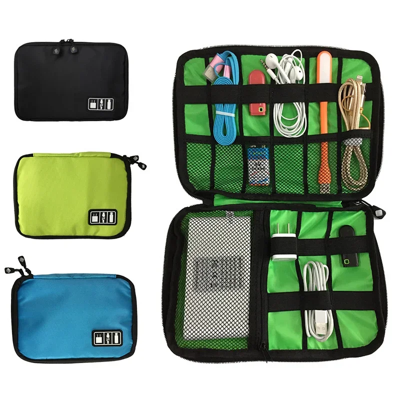 

Органайзер для гаджетов, сумка для хранения USB-кабеля, дорожная сумка для цифровых электронных аксессуаров, женская сумка для зарядного устройства USB, комплект держателей для внешнего аккумулятора, сумка
