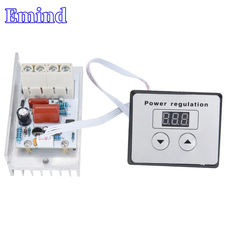 

1/3/5/10/20Pcs 10000W Electric Oven Thyristor High Power Electronic Digital Voltage Regulator CNC Dimming Speed Controller