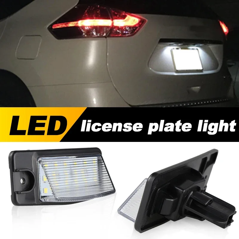 2x светодиодная лампа номерного знака 26510-8J000 для Infiniti Q45 EX25 EX35 EX37 FX35 FX37 FX50 QX50 QX70