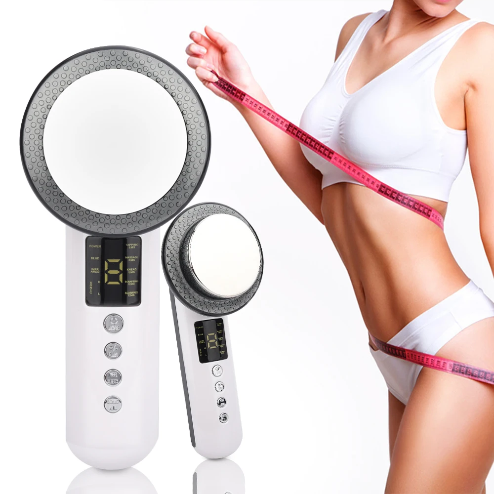 

3 In 1 Ultrasonic Cavitation EMS Facial Body Slim Machine Massager Cellulite Lose Weight Lipo Fat Burner Firming Beauty Machine