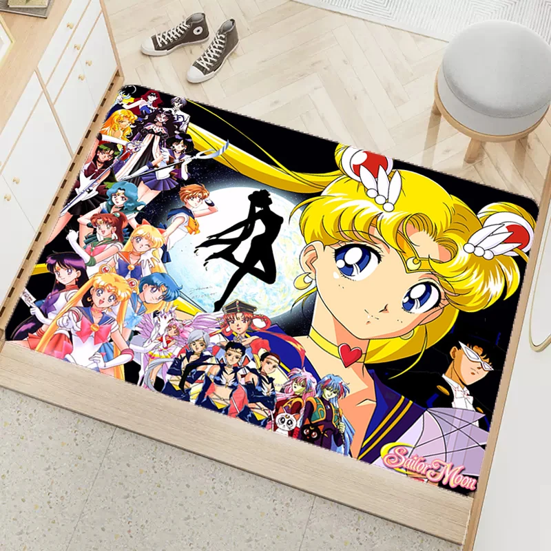 

Home Decoration Sailor Moon Diatom Ooze Bathroom Mat Non-slip and Washable Kitchen Mat Rug Diatomite Bathroom Floor Mats Carpet