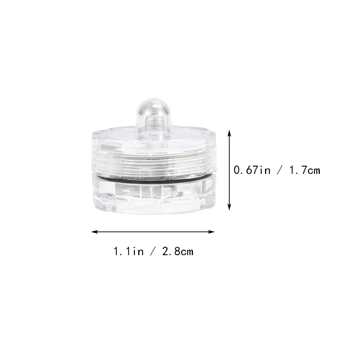 Чайные свечи Беспламенные чайные Земляные тона Без запаха Красочные поддельные