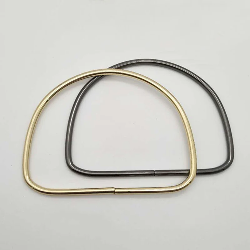 

13.5cm D Shape Handles for Diy Bags Shoulder Bag Handle Metal Women Vintage Purse Replacement Diy Accessories