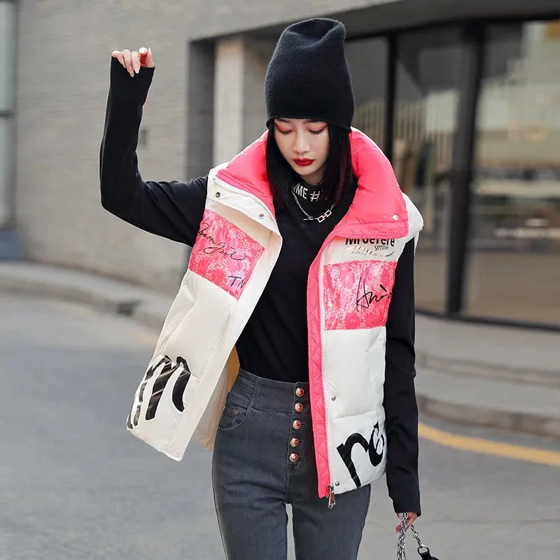 Brand New Ultra Light Down Vest Women Short Vest Windproof Lightweight Warm Waistcoat Female White Duck Down Coat Sleeveless