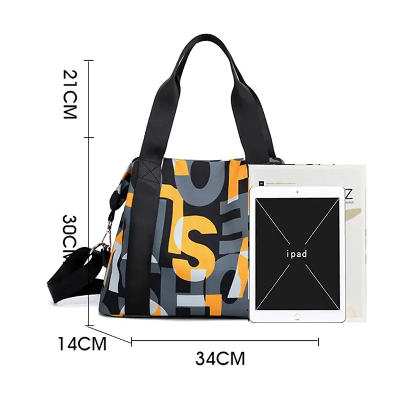 Женская сумка-тоут для женщин сумка-мессенджер с несколькими карманами большая