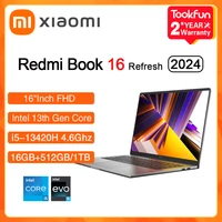 Подборка ноутбуков Redmi 
 
Redmi Book 16 Refresh (2024) от 50536 руб