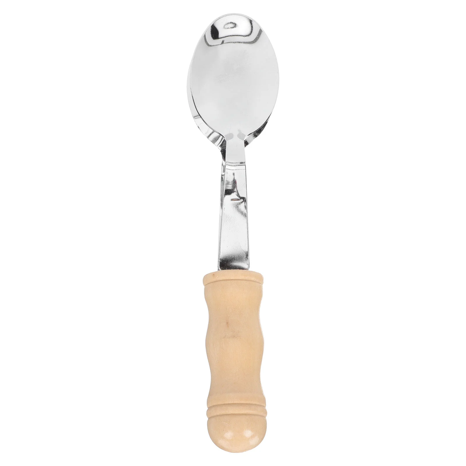 

Metal Traditional Percussion Musical Spoons: Wooden Handle Musical Instruments Folk Session Percussion Instrument Teaching Aid