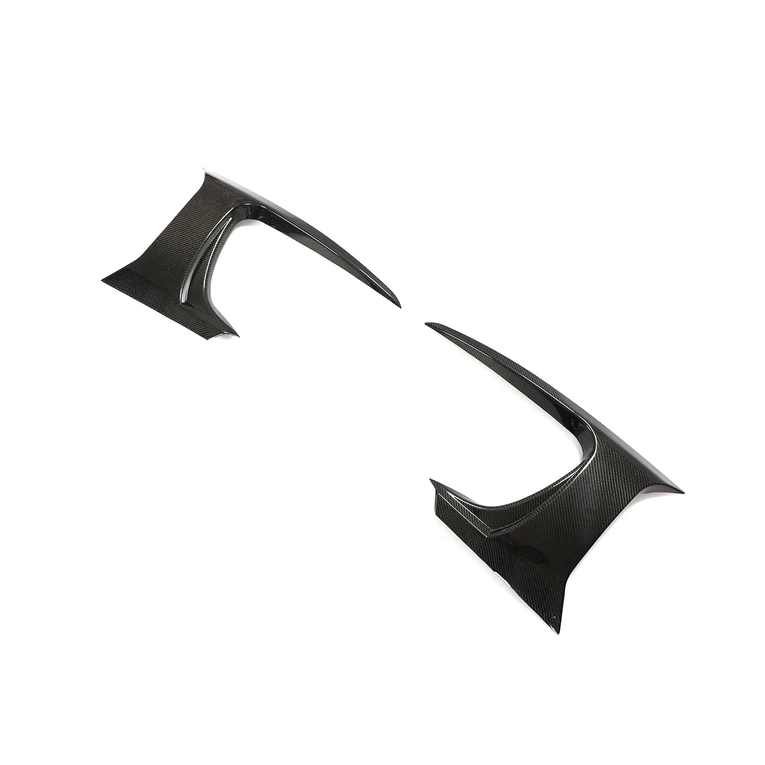 Накладка на передний бампер F-типа из сухого углеродного волокна для Jaguar F-Type X152 Base