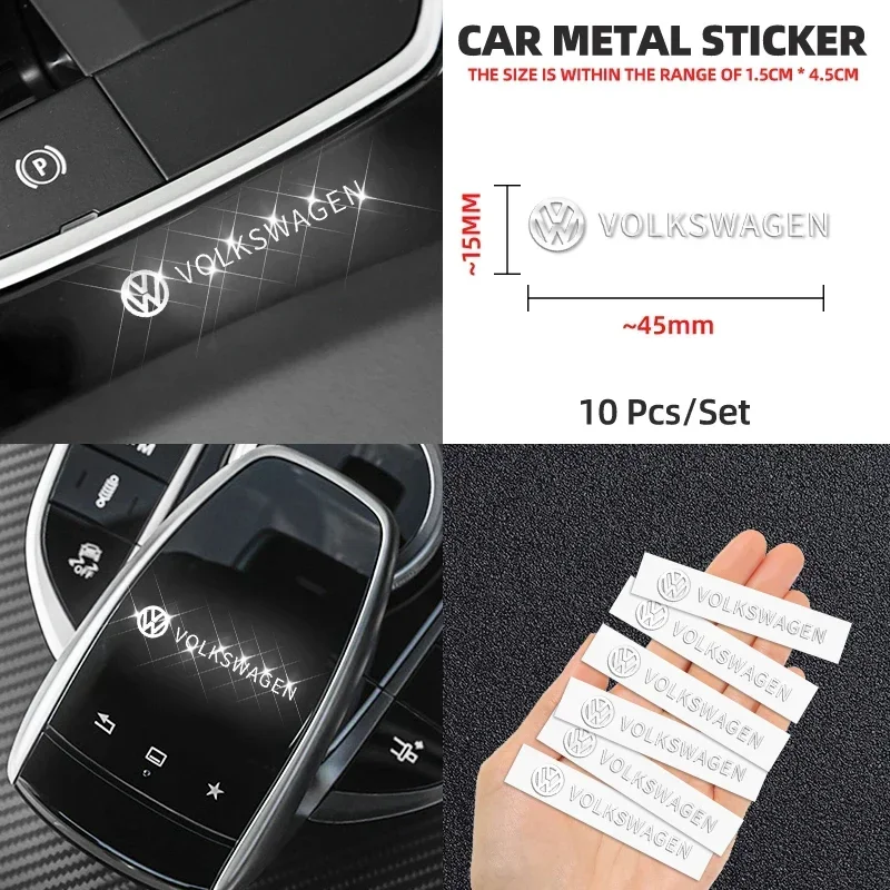 B5 VW для автомобиля Volkswagen металлические наклейки эмблемы GOLF 5 Tiguan Polo Golf 6 7 Jetta Magotan
