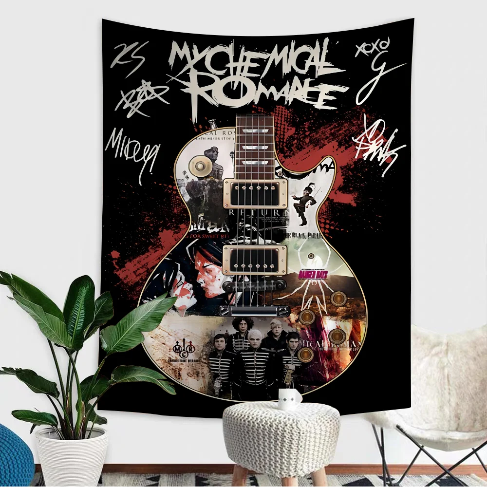 

Богемен гобелен My Chemical Romance мультяшный полиэстер/хлопок