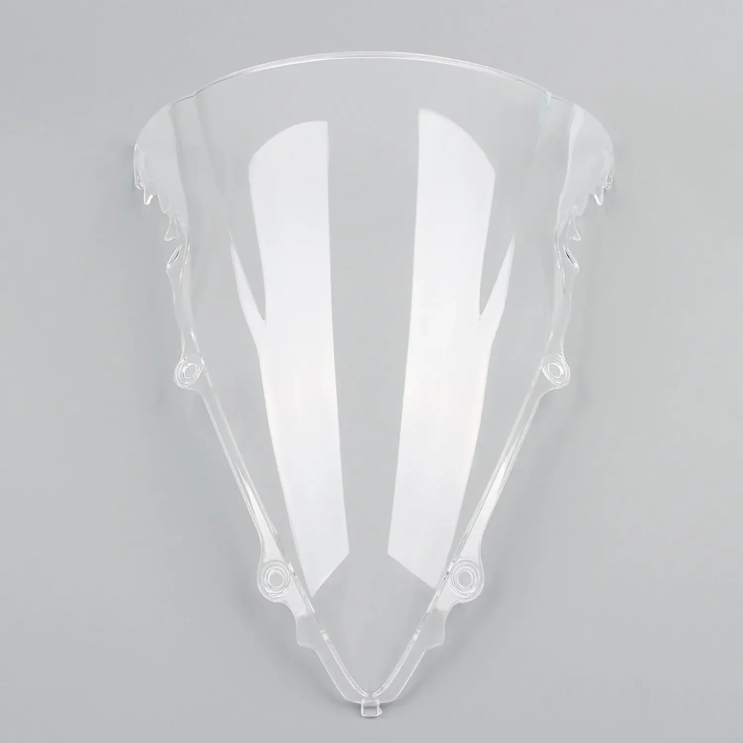 

Мотоциклетное прозрачное двойное пузырьковое ветровое стекло, экран из АБС-пластика, подходит для Yamaha YZF R6 2003-2005 YZF-R6S 2006-2009