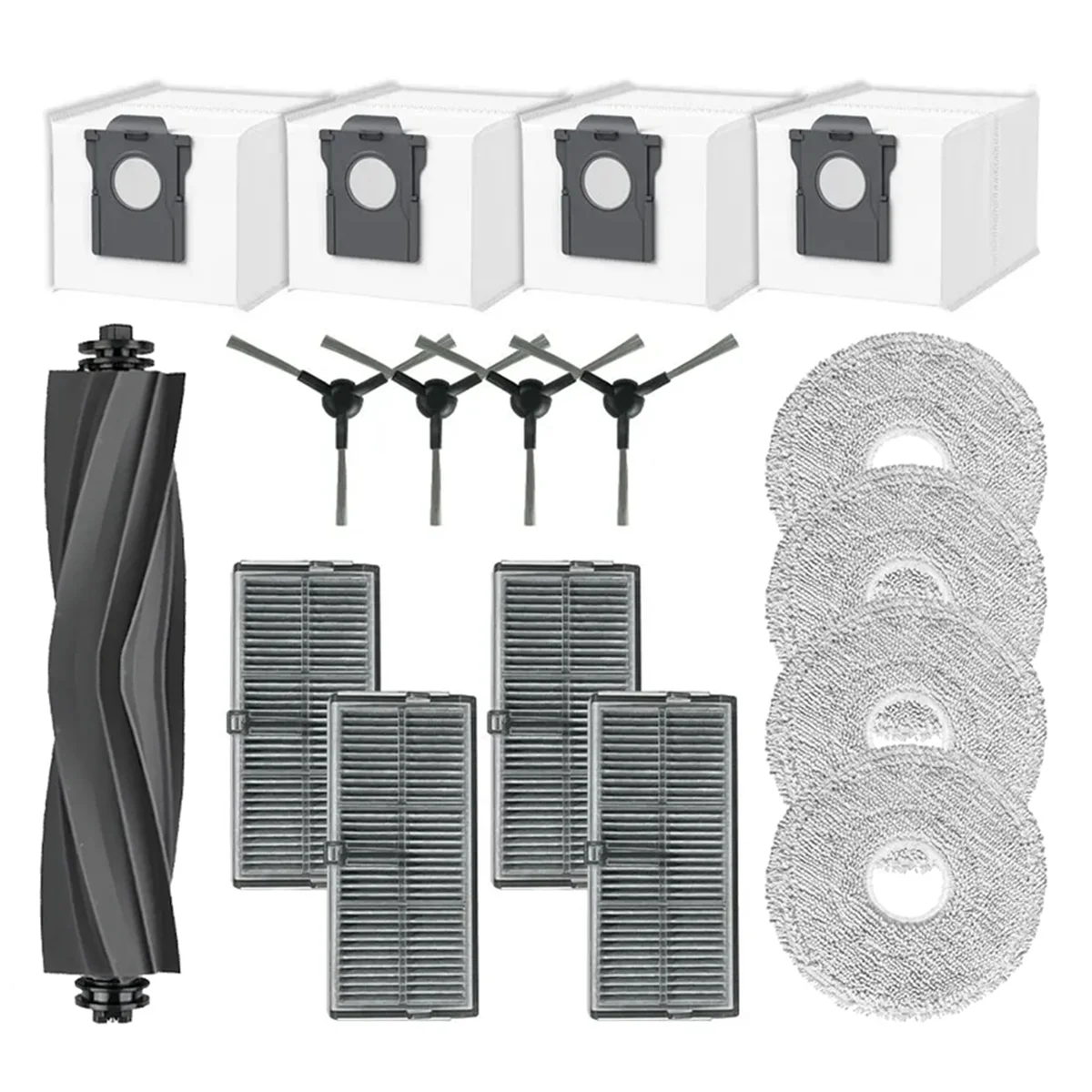 Для Dreame Mova E30 Ultra запасные части аксессуары основная боковая щетка фильтр Hepa