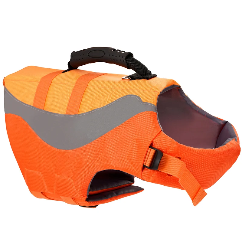

Dog Life Jacket Pet Summer Clothes Swimming Vest Labrador Boston Terriers Safety Suit for Swimming Pool Beach Water Float