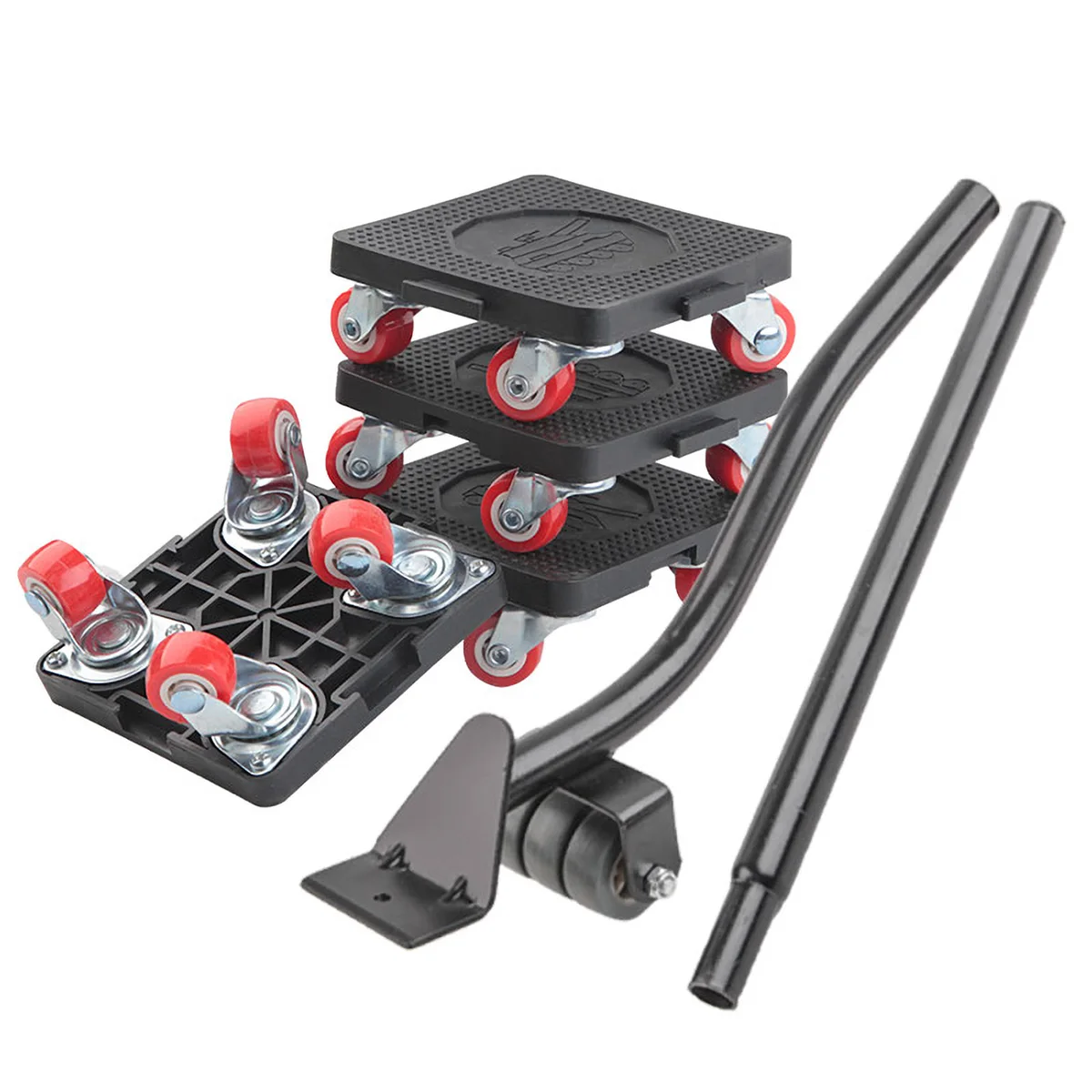 

5pcs Furniture Mover set Heavy Duty Furniture Lifter Transport Tool 4Move Roller 1Wheel Bar for Lifting Moving Furniture Helper