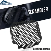 motorcycle aluminium rectifier guard for ducati scrambler cafe racer desert sled italia independent sixty2 flat tracker pro