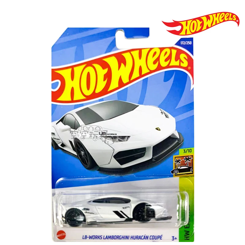 

Hot Wheels Automobile Series HW EXOTICS LB-WORK LAMBORGHINI HURACAN COUPE 1/64 Metal Cast Model Collection Toy Vehicles