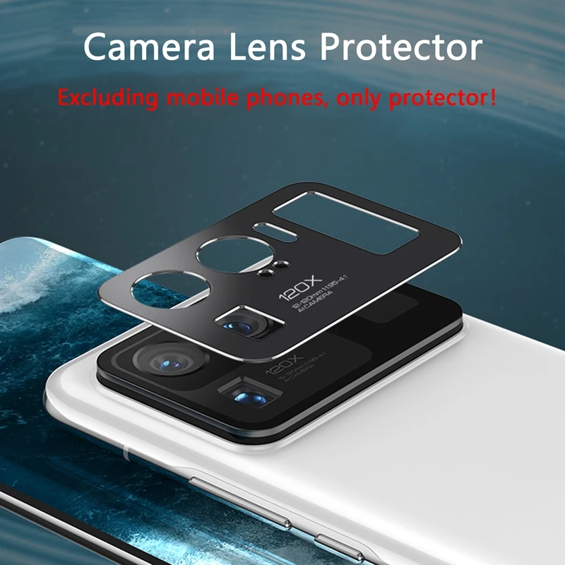 

Camera Lens Protector For Xiaomi Mi 11 Ultra Case Protector Metal Camera Cover For Mi11 Ultra Protection Film