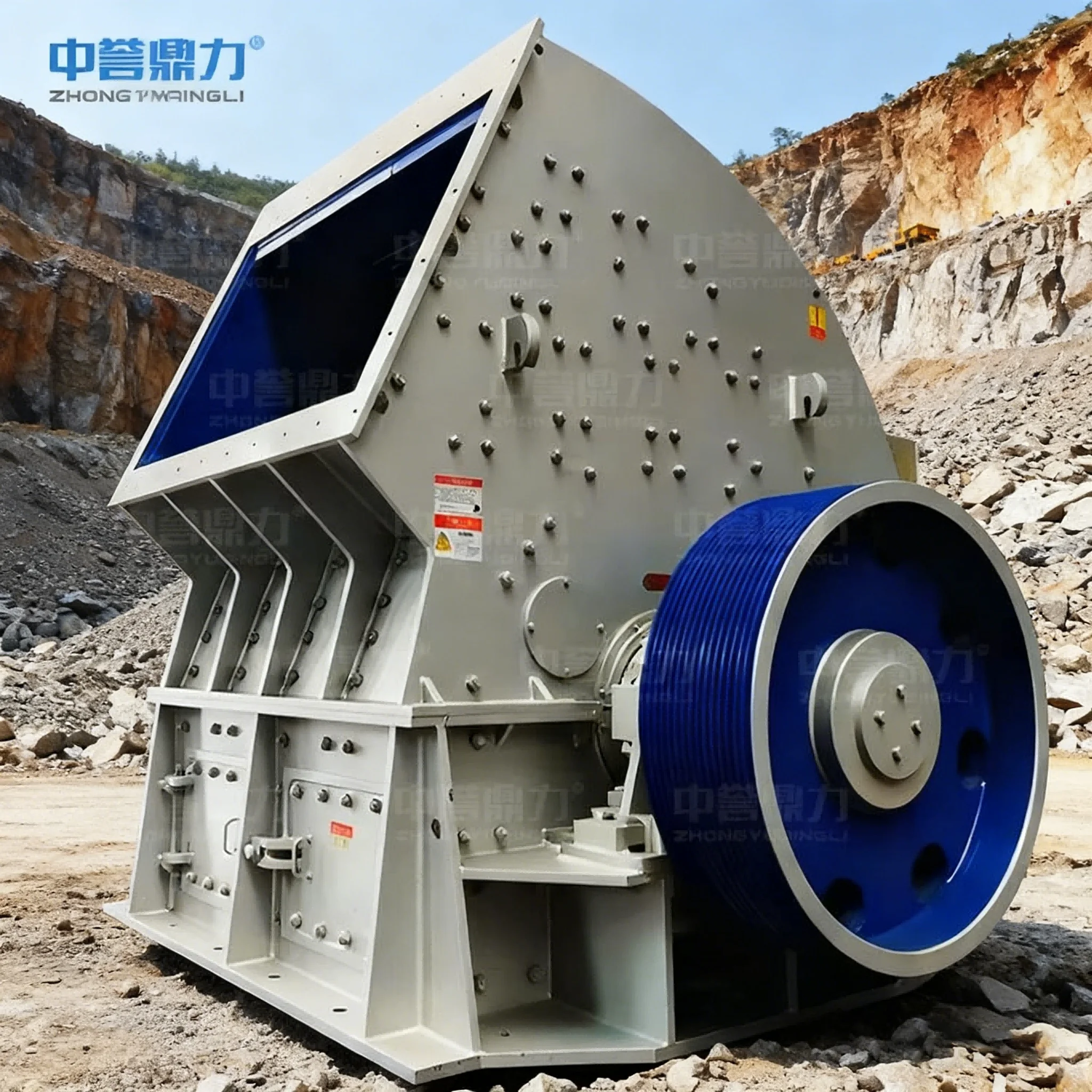 Фото Износостойкий биметаллический молоток для дробилки Sand Aggregate Super Tool DL Smart Heavy Hammer Crusher, 50-6000 т/ч, с низким уровнем пылеобразования №4