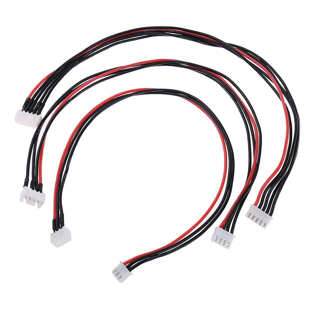 

2S 3S 4mm Balance Wire Extension Charged Cable Cord Parts