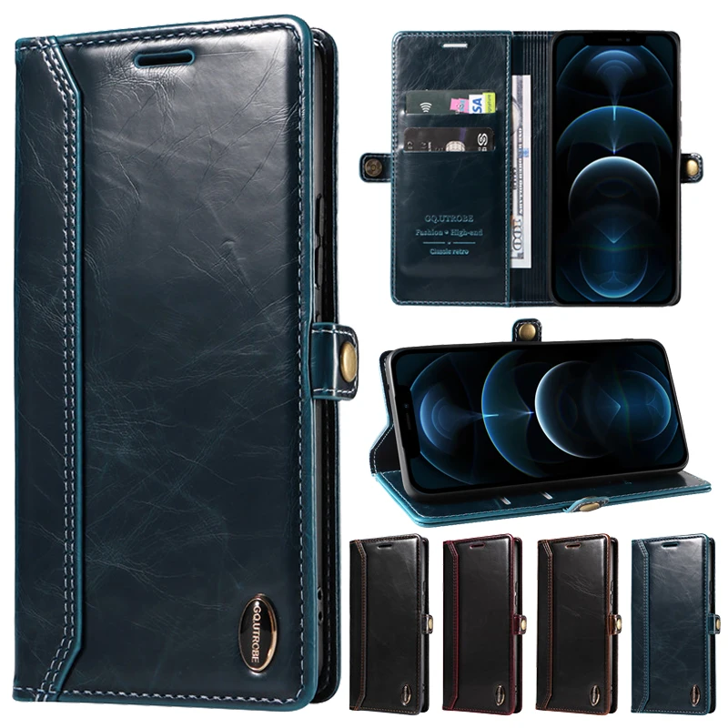 

Leather Case For Nova 8i Flip Cover Honor 50 Lite 10Lite 9X Wallet Bags Coque For Huawei P30 Pro P20 Lite P Smart Z Phone Case