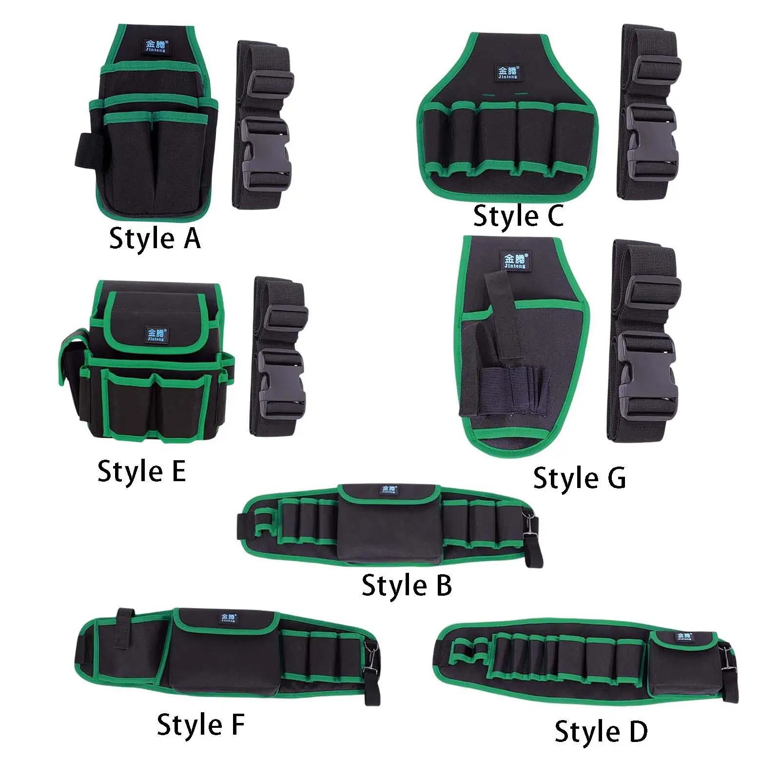 

Multifunction Tool Waist Bag Electrician Storage Belt Bag Tool Belt Pouch Waterproof Storage Bag for Rulers Hammer Wrench Pliers