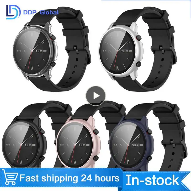 

1~5PCS Screen Protector Case Cover for Huami Amazfit GTR 2 2e gtr2 Smart Watch Accessories Shell Full Cover Plating