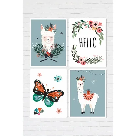 

Kids Room Decorative WOOD Board Set 459541129