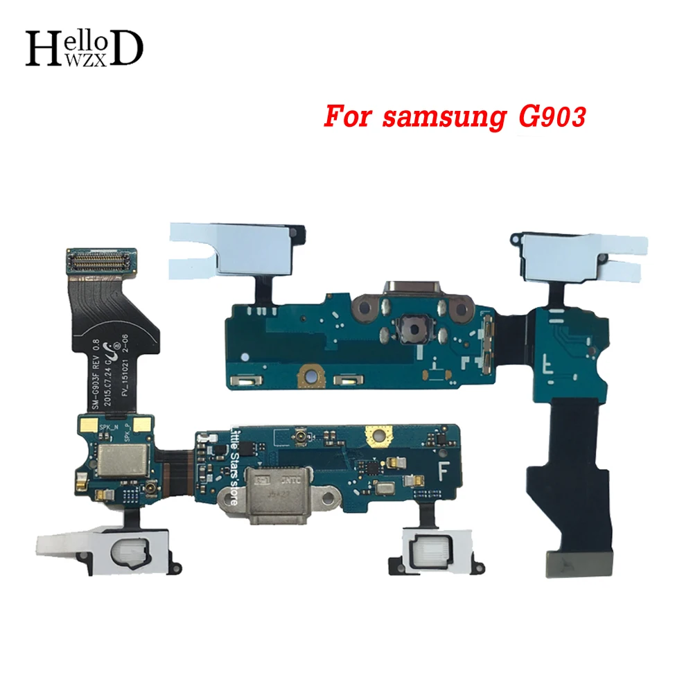 

A+++ Flex Cable USB Charging Charger Port Dock Ribbon Connector For Samsung Galaxy S5 Neo SM-G903F G903F G903 Keyboard Sensor