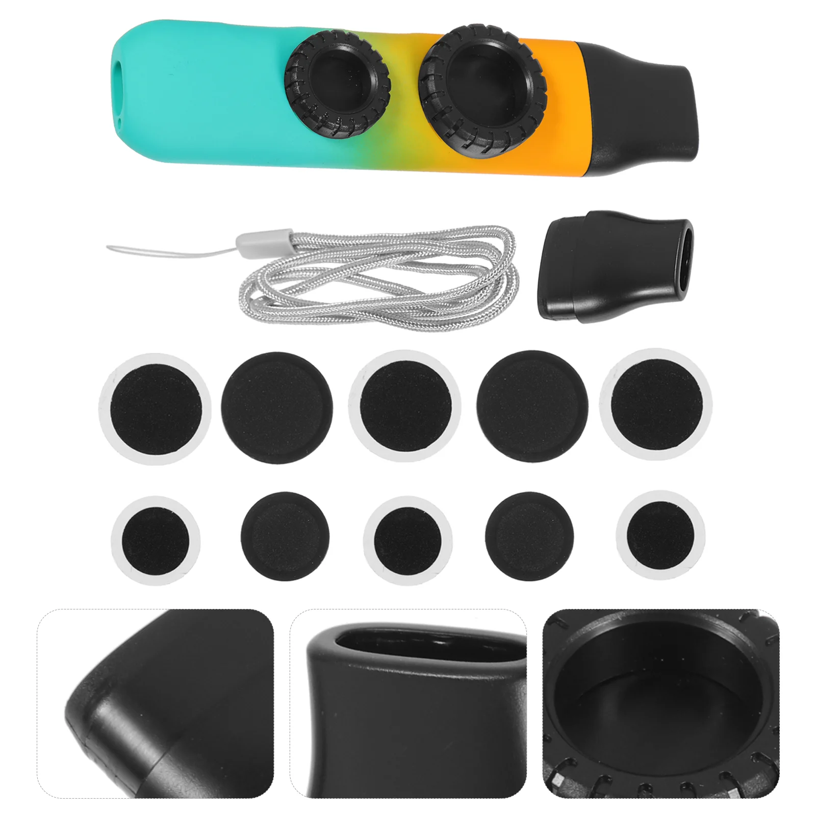 Музыкальные инструменты для взрослых гармоники Kazoo с двойным отверстием Kazoos