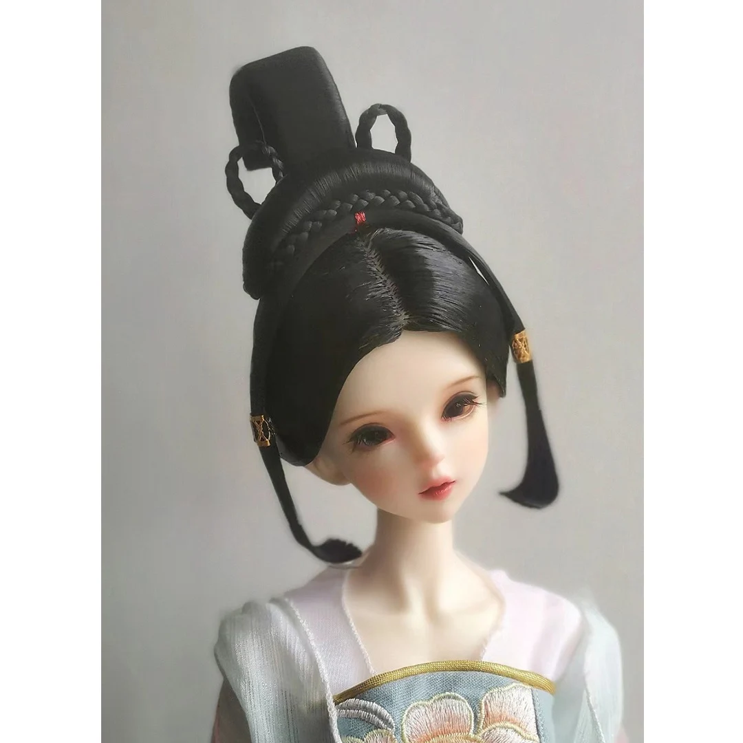 1/4 1/3 Масштаб Древний Костюм BJD Фея Парик Куклы Аксессуары Hanfu Античный Стиль