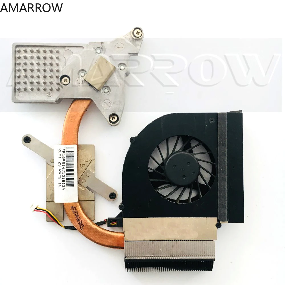 Оригинальный кулер для охлаждения процессора HP Compaq CQ61 G61 с радиатором 532606-001 534685-001