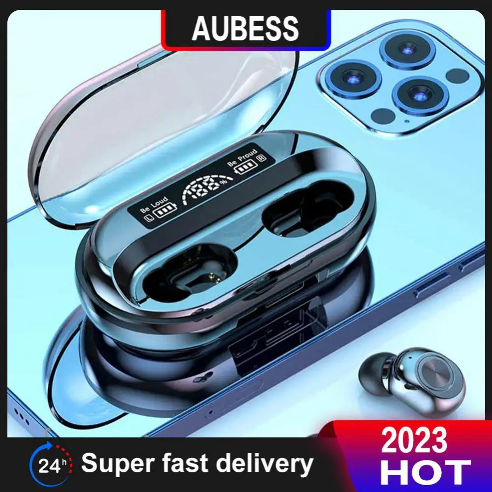 

Sports Earbuds Noise Reduction Earhook Wireless Headphones With Microphone Stereo Tws Earphones 5.2 Headset Waterproof