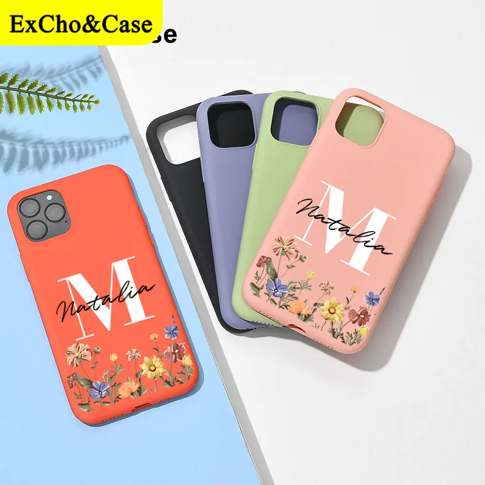 Buy حافظة لهاتف آيفون 11 12 13 Pro Max 6 6S 7 8 Plus X XS XR SE مخصصة مصنوعة من السيليكون الناعم