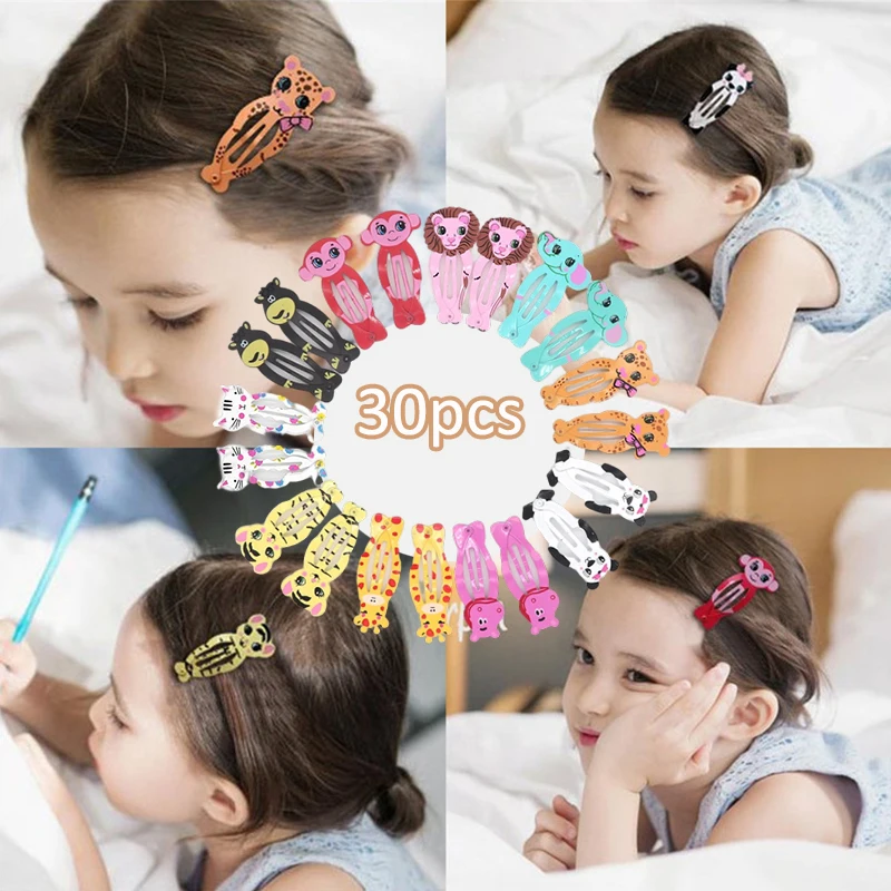 

30 шт./набор, женские бесшовные заколки для волос