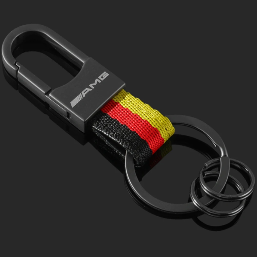 

Брелок для ключей с эмблемой автомобиля, металлический, для Mercedes Benz AMG W240, W218, W219, W208, W209, W463, W46, W253, W292, W231