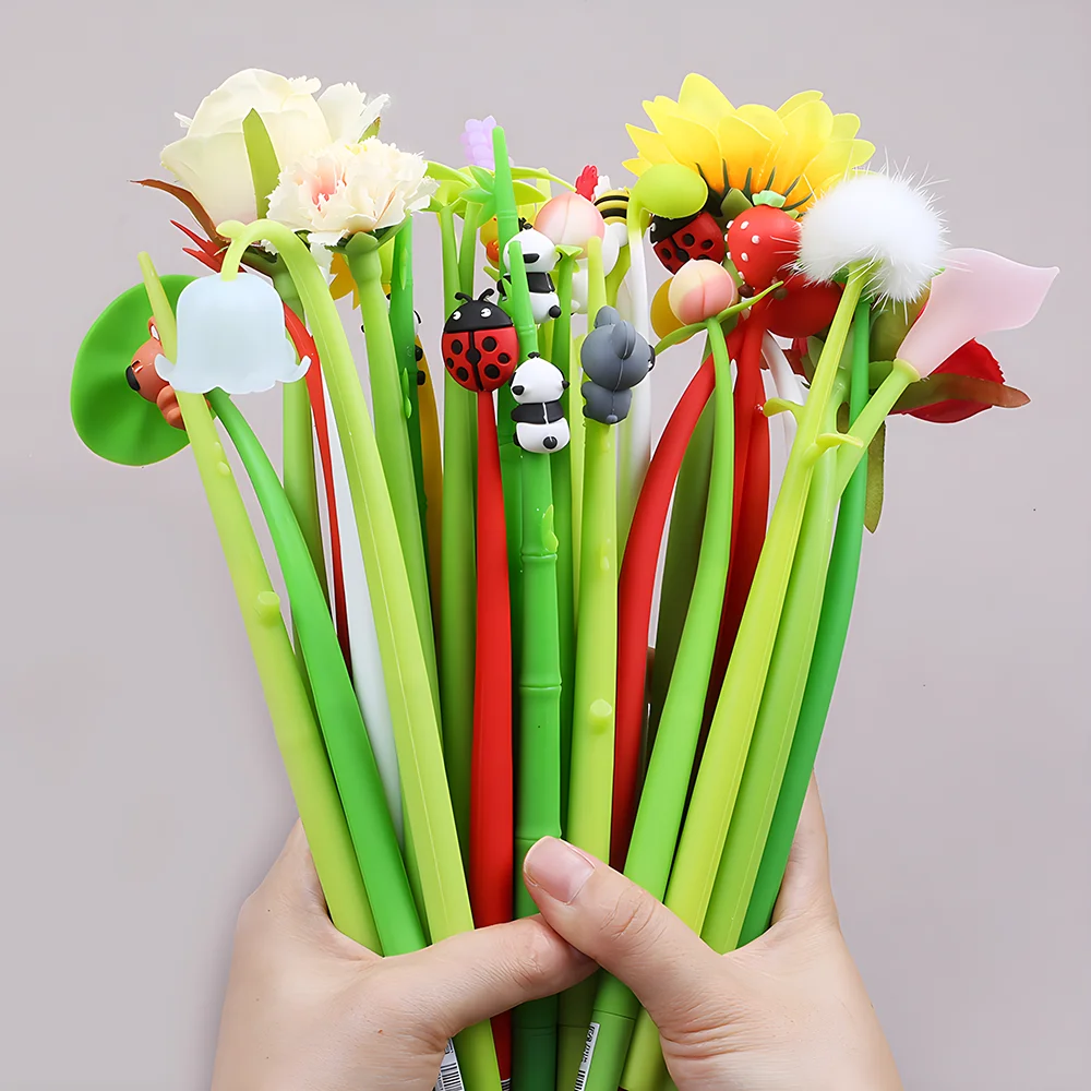 3 шт. высококачественные японские забавные кавайные ручки милые гелевые чернила