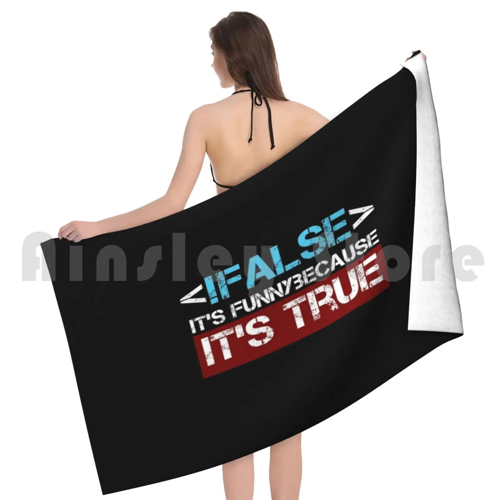 Программирующее Подарочное накладное забавное потому что это истинное